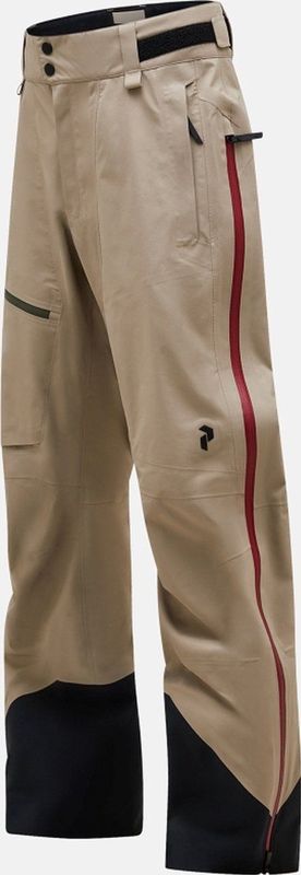 Peak Performance - Alpine - Skibroek - Avid Beige Black - 100% Gerecycled Polyester