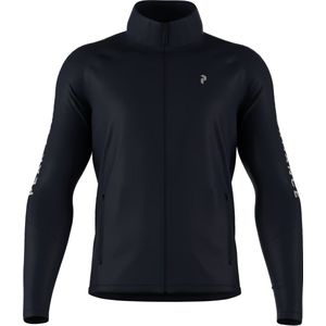 Peak Performance - M Rider Zip Jacket - Jack - Zwart - 86% Polyester, 14% Elastaan