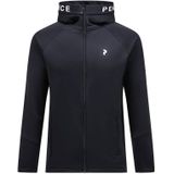 Peak Performance - Rider Zip Hood - Jas - Blue Shadow - Fleece
