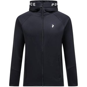 Peak Performance - Rider Zip Hood - Jas - Blue Shadow - Fleece