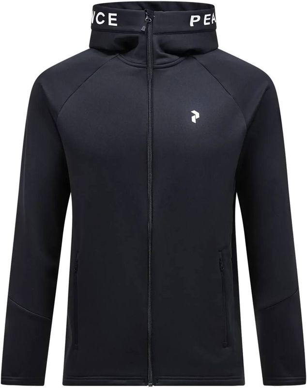 Peak Performance - Rider Zip Hood - Jas - Blue Shadow - Fleece