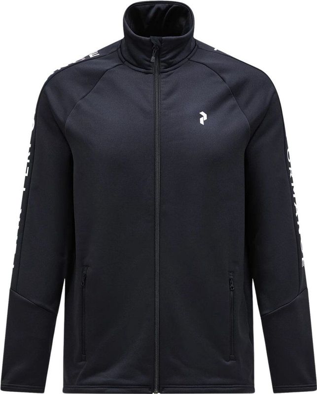 Fleece Jas - Effen - Slanke Pasvorm - Lange Mouw