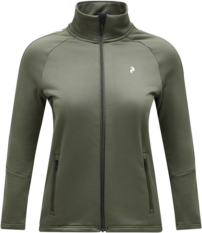 Peak Performance - Rider Zip Jacket - Tussenlaag - Zacht en Rekbaar