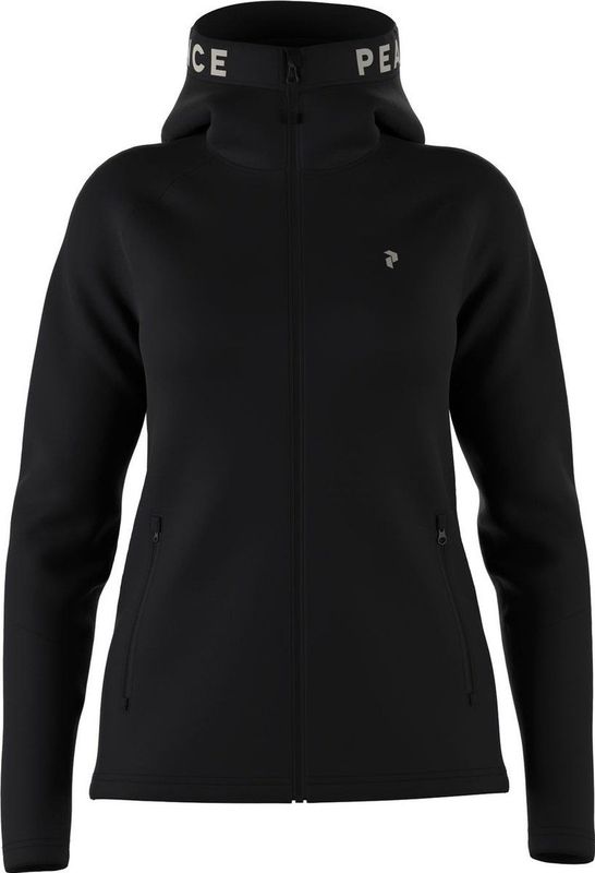 Peak Performance W Rider Zip Hood Outdoor Kleding Fleeces en Truien Fleece