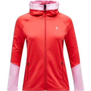 Peak Performance Softshelljacke Damen Kapuzenjacke Midlayer RIDER Regular Fit (1-St)