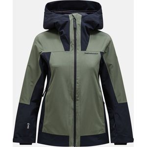 Peak Performance Rider Tech Insulated Jacket W Pine Needle / Black