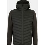 Peak Performance - Frost Down Hybrid Hood - Jas - Olive Extreme - Donsvoering