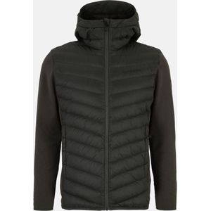 Peak Performance - Frost Down Hybrid Hood Jas - Olive - Materiaal: Polyester