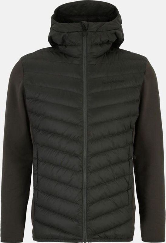 Peak Performance - Frost Down Hybrid Hood - Jas - Olive Extreme - Donsvoering