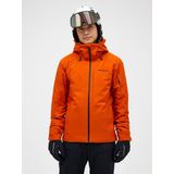 Peak Performance Maroon Jacket Gold Flame