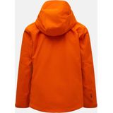 Peak Performance Maroon Jacket Gold Flame