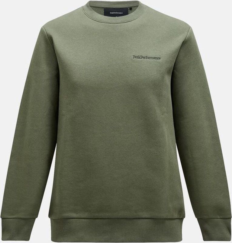 Peak Performance - Original Small Logo Crew - Vest - Pine Needle