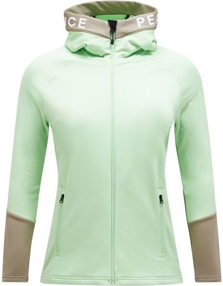 PEAK PERFORMANCE - Functionele Fleece Jas - Groen - Slanke Pasvorm