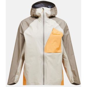 Peak Performance Trail 3L Hipe Jacket Regenjas (Heren |beige |waterdicht)