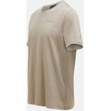 Peak Performance - Explore Logo - T-shirt - Zwart - Mix van Natuurlijke en Synthetische Vezels