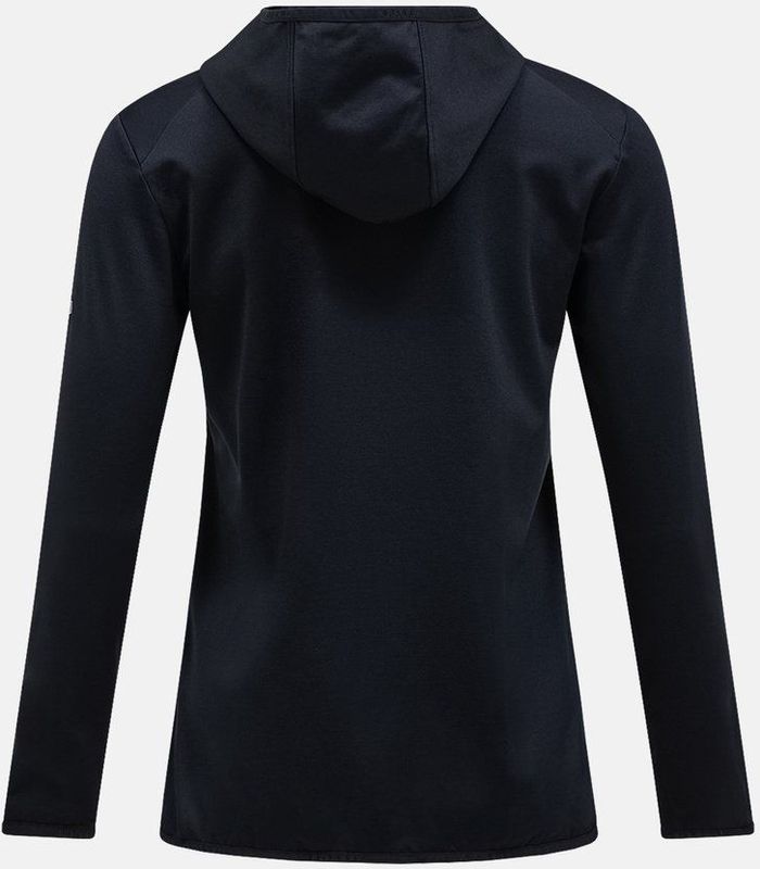 Peak Performance - Light Zip Hood - Fleecevest - Olijfgroen - 94% Polyester, 6% Elastaan