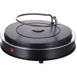 Emerio Pizzarette Origineel - 6 Persoons Pizza Oven - Handgemaakte Terracotta Koepel - 6 Geïsoleerde Bakspatels - RVS Bakplaat - Gourmetstel met Cool touch koepel - PO-115984 1200W