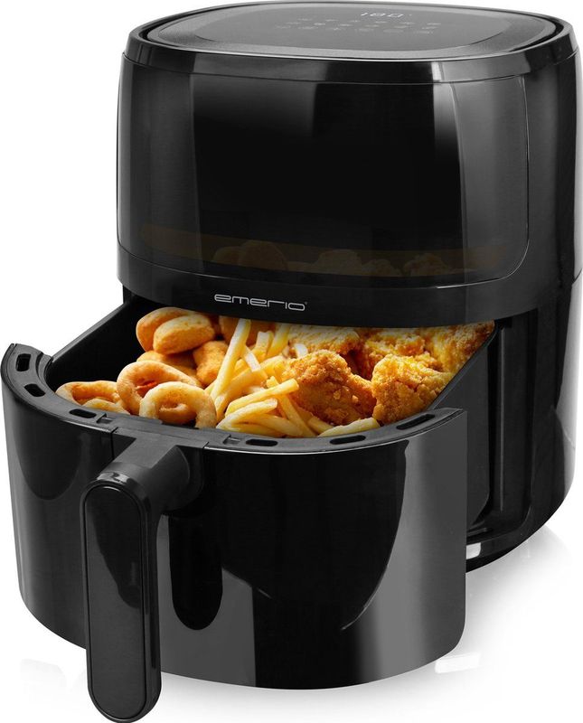 Emerio - Airfryer XL - Heteluchtfriteuse - Zwart - 5 Liter