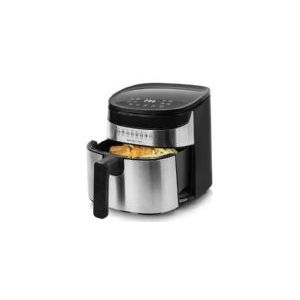 Emerio Top AirFryer AF-129084 Digitale heteluchtfriteuse, 4,5 l, zonder extra olie, 8 automatische programma's, roestvrij staal, BPA-vrij, snel opwarmen, gemakkelijk te reinigen,