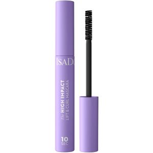IsaDora - 10 Sec High Impact Lift & Curl Mascara - Zwart - Vegan