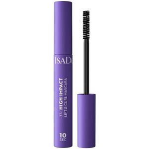 IsaDora _10 Sec High Impact Lift &amp, Curl Mascara tusz voor wimpers 02 Intense zwart 9ml