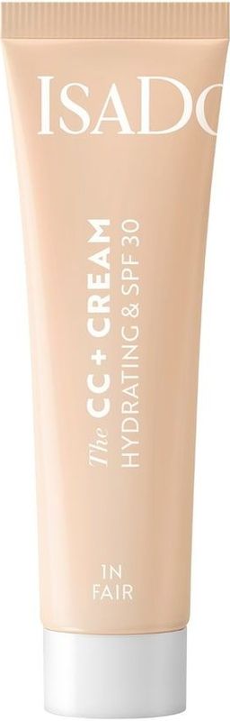 IsaDora CC+ Cream - Kleurcorrigerende Crème - 1N Fair - Hydratatie - SPF30