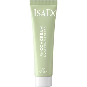 IsaDora CC + Cream Hydraterende CC Crème SPF 30 Tint CC Green 30 ml
