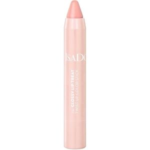 IsaDora Glossy Lip Treat Twist Up Color Hydraterende Lippenstift Tint 00 Clear Nude 3,3 g