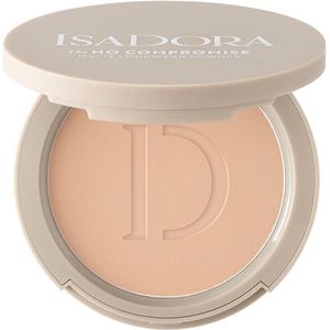 Isadora - The No Compromise Matte Longwear Powder - Warm Beige - 7 g - Poeder