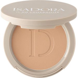 Isadora - The No Compromise Matte Longwear Powder - Warm Bruin - 7 g