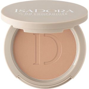 IsaDora - The No Compromise Matte Longwear Powder - Poeder - Tint 68 Neutral Almond - 8 g