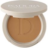 IsaDora - The No Compromise Matte Longwear Powder - 70 Neutral Tan - Geperst Poeder