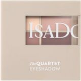 Isadora - Eyeshadow Quartet - 01 Muddy Nudes - Oogschaduwpalet