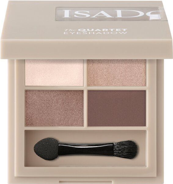 Isadora - Eyeshadow Quartet 04 Cappuccino - Oogschaduw - 3,5 g