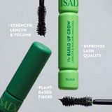 IsaDora - The Build Up Grow Length & Volume Mascara - Zwart