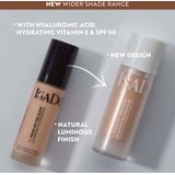 IsaDora - The Wake Up the Glow - Foundation - 30 ml - Luminous - Hyaluronzuur - Vitamine E - SPF 50