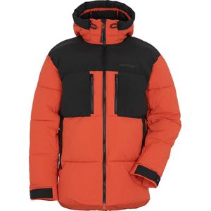 Pufferjack - Sabi Orange - Geweven Crinkle Nylon - Waterafstotend - Winddicht