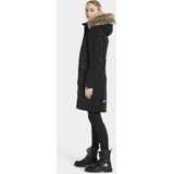 Didriksons Womens Erika Parka 3 Lange jas (Dames |zwart |waterdicht)
