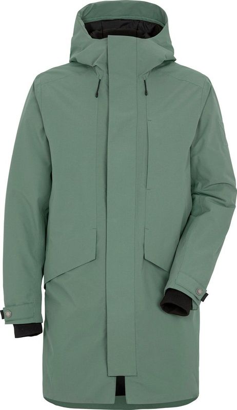 Didriksons - ROLAND USX PARKA - Heren Outdoor Parka - Doffe Polyester - Strak Design