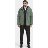 Didriksons - Parka - Donkergroen - 100% Polyester - Waterproof