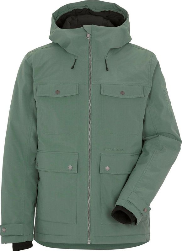 Didriksons - Parka - Donkergroen - 100% Polyester - Waterproof