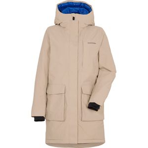 Didriksons - LEYA WNS PARKA 2 - Dames Outdoor Parka - Zwart - 50% Gerecycled Polyamide