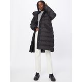 Didriksons - Fay - Parka - Zwart - Dames - A-lijn Pasvorm - 240 g/m² Vezelvulling