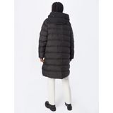 Didriksons - Fay - Parka - Zwart - Dames - A-lijn Pasvorm - 240 g/m² Vezelvulling