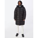 Didriksons - Fay - Parka - Zwart - Dames - A-lijn Pasvorm - 240 g/m² Vezelvulling