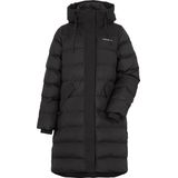 Didriksons - Fay - Parka - Zwart - Dames - A-lijn Pasvorm - 240 g/m² Vezelvulling