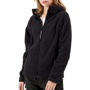 Didriksons Womens Anniken Full Zip 2 Fleecevest (Dames |zwart)