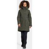 Didriksons - Thelma - Dames Outdoorjas - Deep Green - Waterdicht