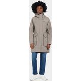 Didriksons - Thelma Parka 10 - Lange Jas - Blauw - Waterdicht - Capuchon