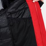 Didriksons Womens Erika Parka 3 Lange jas (Dames |rood |waterdicht)